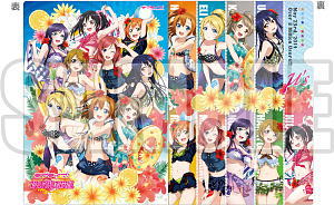 Love Live! School Idol Festival Anniversary Clear File User Three Million People Memorial (Anime Toy)