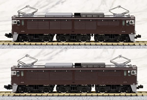 J.N.R. Electric Lomotive Type EF63 (First Edition/Brown) (2-Car Set) (Model Train)