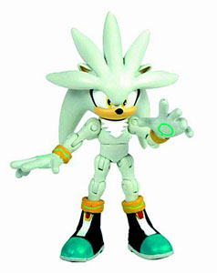 Sonic the Hedgehog/ 20th Anniversary Silver the Hedgehog 6 inch Action Figure (Completed)