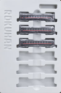 (Z) Moka Railway Series 50 Passenger Car (Red Line) (3-Car Set) (Model Train)