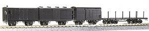 Classics Wagon (WAFU / TSU1000 / TE1 / CHIKI300) Four Cars Set (Unassembled Kit) (Model Train)