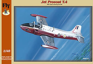 英・BAc・ジェット・プロヴォストT.4練習機 (プラモデル)