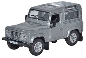 (OO) Land Roverr Defender90 2013 Station Wagon (Orkney Gray) (Model Train)