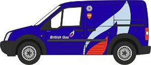 (OO) Ford Transit Connect British Gas (鉄道模型)