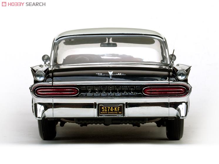 ポンティアック ボンヌビル ハードトップ 1959 カメオアイボリー/リージェントブラック (ミニカー) 商品画像5