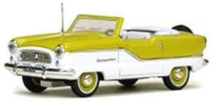 ナッシュ メトロポリタン オープン コンバーチブル 1959　グリーン/ホワイト (ミニカー)