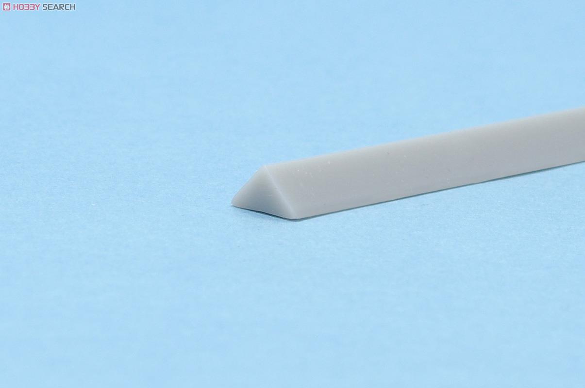 Plastic Material (Gray) Triangle Bar 1.0mm (8pcs.) (Material) Other picture2