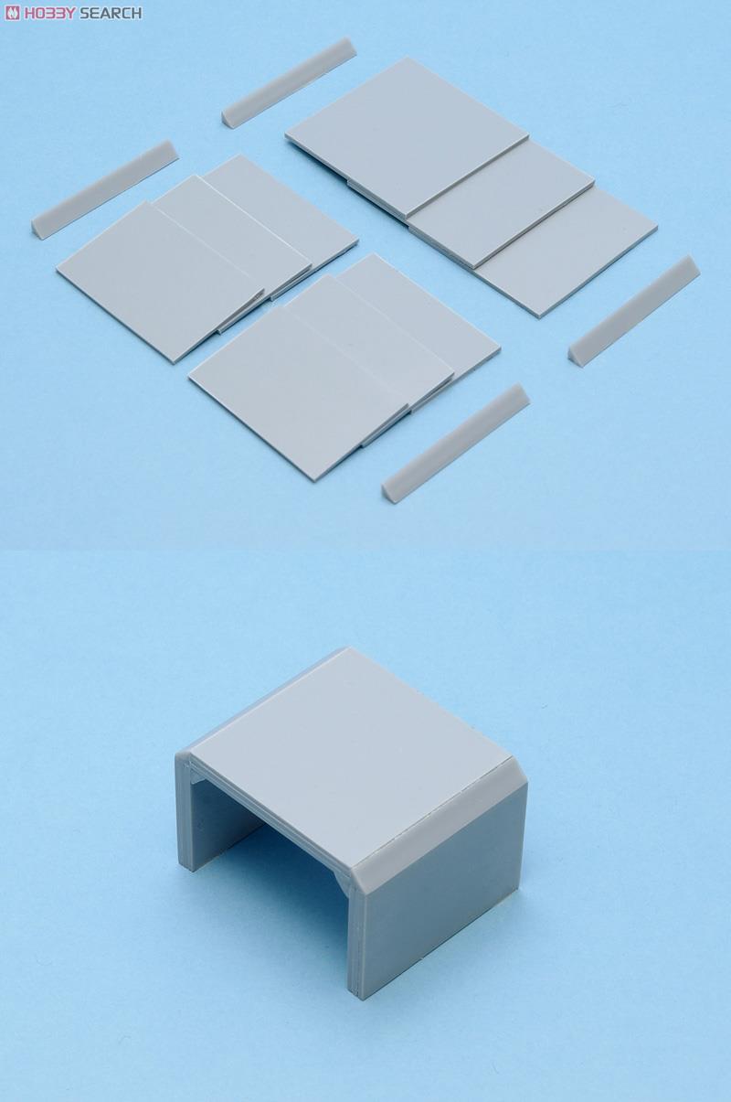 Plastic Material (Gray) Triangle Bar 1.0mm (8pcs.) (Material) Other picture5