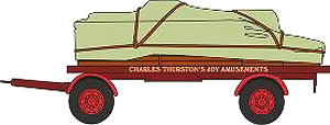 (OO) Thurston キャンバス トレーラー (牽引部のみ) (鉄道模型)