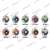Bungou Stray Dogs Clear Stained Charm Collection 10 pieces (Anime Toy) Other picture1