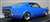 Nissan Skyline 2000 GT-R (KPGC110) Blue (ミニカー) 商品画像2