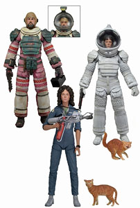 Alien/ 7 inch Action Figure Series 4: 3 pieces (Completed)