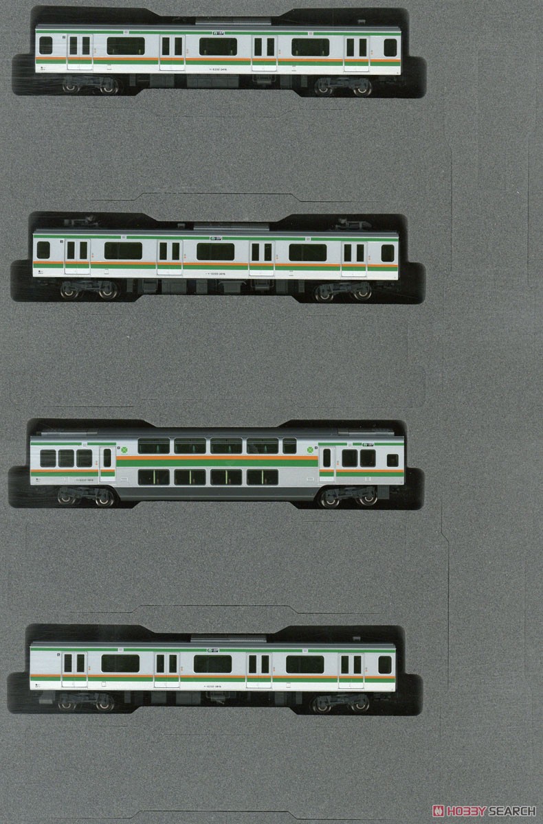 E233系3000番台 東海道線・上野東京ライン (増結A・4両セット) (鉄道模型) 商品画像1