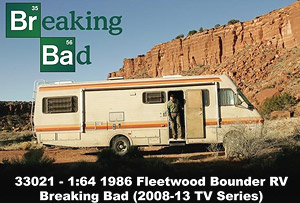 Breaking Bad (2008-13 TV Series) - 1986 Fleetwood Bounder RV (ミニカー)