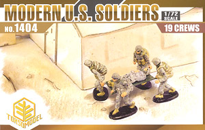 Modern U.S. Soldiers 19 Crews (Plastic model)