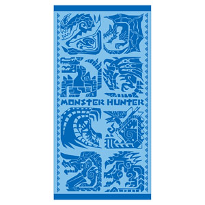 MH Imabari Bath Towel - Monster Icon (Anime Toy)