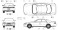 Toyota Mark.II 3.0 Grande G w/Window Frame Masking (Model Car) 塗装2 Thumbnail