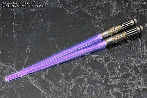 Lightsaber Chopstick Mace Windu Light Up Ver. (Anime Toy)