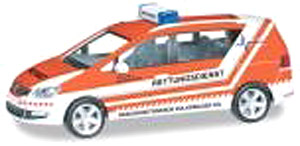 (HO) VW シャラン NEF `Volkswagen health care` (鉄道模型)