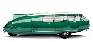 Dymaxion Car by Buckminster Fuller 1933 (ミニカー)