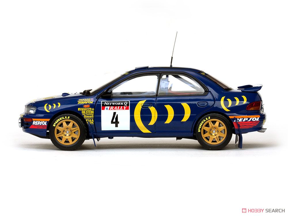 スバル インプレッサ 555 1994年RACラリー 優勝 #4 C.McRae/D.Ringer (ミニカー) 商品画像4