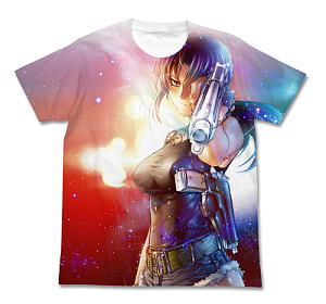 Black Lagoon Levi Full Graphic T-Shirt White L (Anime Toy)