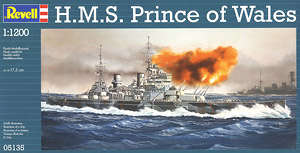 H.M.S. Prince of Wales (Plastic model)