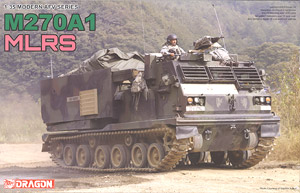 Currently Used United States Army M270 Multiple Launch Rocket System (M270A1) (Plastic model)