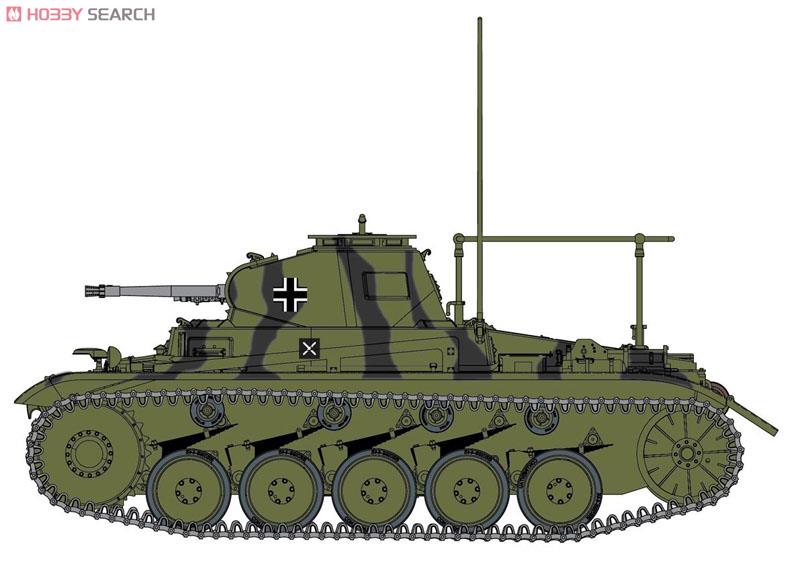 WWII German Pz.Beob.Wg.II Ausf.A-C Panzerkampfwagen II Artillery Cart Type (Plastic model) その他の画像4
