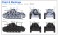 WWII German Pz.Beob.Wg.II Ausf.A-C Panzerkampfwagen II Artillery Cart Type (Plastic model) 塗装2 Thumbnail