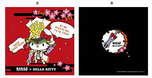 Samurai Warriors 4 x Hello Kitty Mini Cushion Words Naoe Kanetsugu (Anime Toy)