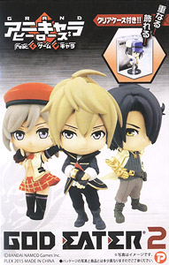Grand Anime Chara Heroes God Eater 2 9 Pieces (PVC Figure)