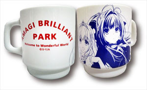 Amagi Brilliant Park Vintage Stacking Mugs A Isuzu & Latifah (Anime Toy)