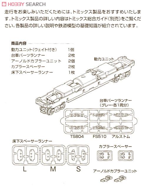 TM-06R 鉄道コレクション Nゲージ動力ユニット 18m級用A (鉄道模型) 解説2