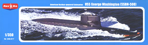 SSBN-598 ジョージワシントン戦略原潜 (プラモデル)