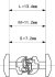 [ 8053 ] Knuckle Coupler (Medium. Black) (20pcs. for 10-Car) (Model Train) その他の画像1 Thumbnail