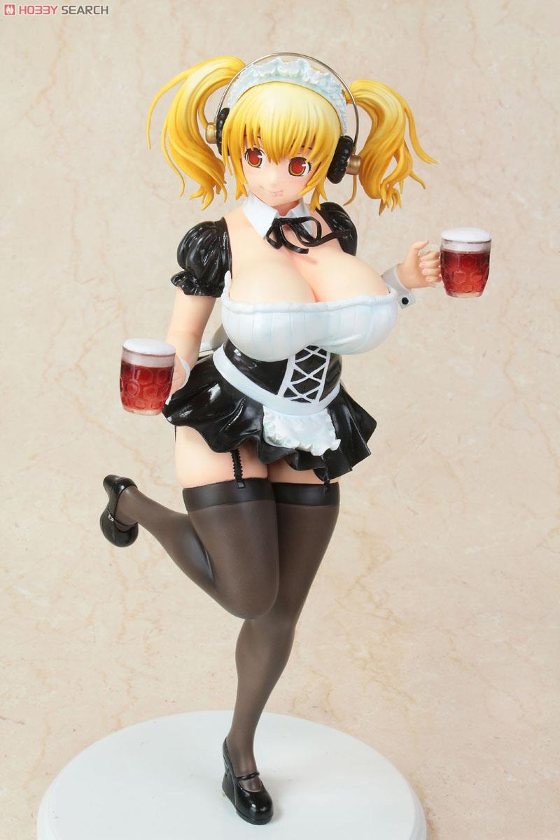 すーぱーぽちゃ子 ビアメイドVer. 1/6スケール PVCフィギュア (フィギュア) 商品画像11