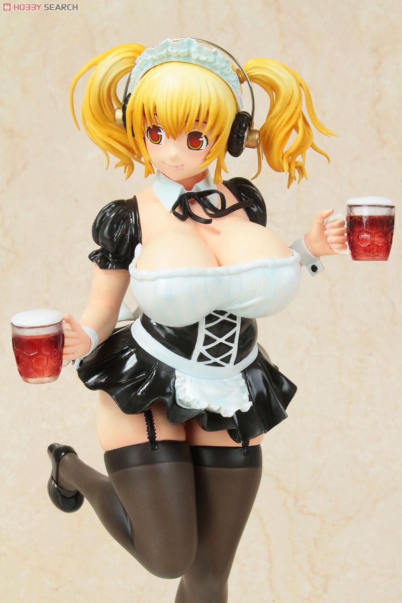 すーぱーぽちゃ子 ビアメイドVer. 1/6スケール PVCフィギュア (フィギュア) 商品画像9