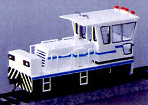 1/80(HO) Railroad Track Moter Car M Kit (F-Series) (Unassembled Kit) (Model Train)