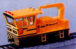 1/80(HO) Track Maintenance Car M Kit (F-Series) (Unassembled Kit) (Model Train)