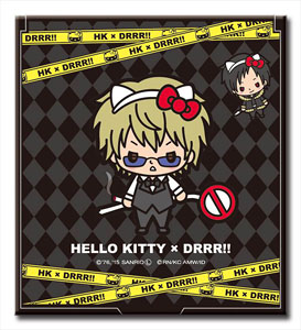 HELLO KITTY x DRRR!! Compact Mirror M Watch Your Back Shizu Chan! (Anime Toy)
