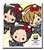 HELLO KITTY x DRRR!! Compact Mirror M Mikado, Kida Kun and Anri (Anime Toy) Item picture1