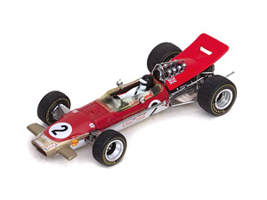 ロータス 49B 1968年ベルギーGP #2 Jackie Oliver (ミニカー)