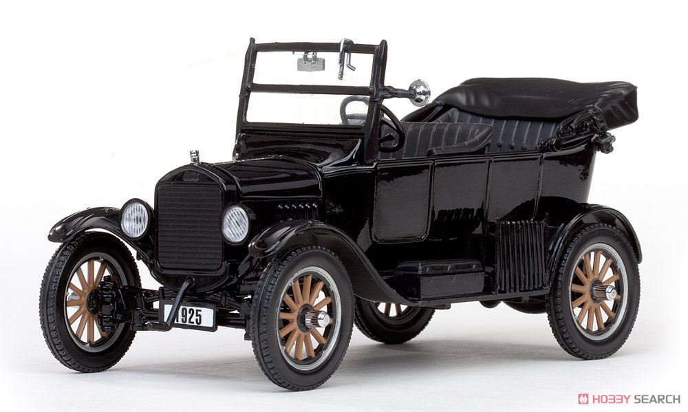 フォード モデルT ツーリング 1925 オープン ブラック (ミニカー) 商品画像1