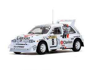 MG メトロ 6R4 - #8 1986年1000湖ラリー P.Eklund/D.Whittock (Clarion) (ミニカー)