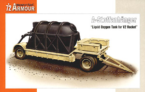 A-Stoffanhanger Liquld Oxygen Tank for V2 Rocket (Plastic model)