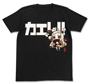 Kantai Collection Hoppo-chan T-shirt Black S (Anime Toy)