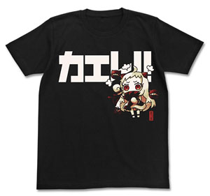 Kantai Collection Hoppo-chan T-shirt Black L (Anime Toy)