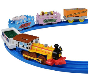 Disney Pixar Dream Railway Toy Story WOODY SHERIFF TRAIN Set (5-Car Set) (Plarail)
