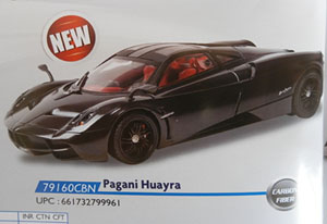 Pagani Huayra carbon fiber (ミニカー)